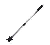 Fabater Binette de Jardin, Outil de désherbage 2 en 1 Robuste à Double tête, cultivateur à Long Manche réglable de 160 cm avec 5 Dents pour désherber, Labourer, jardiner, parterres