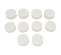 Fabater Bobines de Rangement de Cordon Robustes, 10 Pièces, pour Bobines de Haut-parleur, D'enroulement, Matériau ABS Léger, Diamètre 80mm pour une Utilisation sans Enchevêtrement
