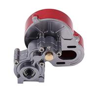 Fabater Boîte de Vitesses Centrale RC avec Support Moteur pour Voiture sur Chenilles AX10 SCX10 à l'échelle 1/10, Boîtier de Transmission en Métal avec Engrenage, Couvercle de Protection, Résistant