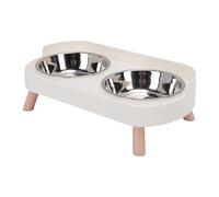 Fabater Bol de Nourriture et d'eau surélevé pour Chat avec Matériau en Acier Inoxydable, Peut Accueillir des Chats et des Petits Chiens de Différentes Tailles, Bol de Nourriture pour Animaux de