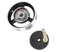 Fabater Bord de la Roue de Moto électrique avec Frein à Tambour, Métal Haute Résistance, Facile à Installer, Excellent pour Les Navetteurs de la Ville et des Itinéraires Robustes