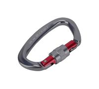 Fabater Boucle d'escalade Haute Résistance en Alliage D'aluminium pour Alpinisme, Escalade, Prévention des Accrocs, Porte à Ressort 3,9" pour Les Opérations de Sauvetage, Matériau 7075 (Grey)