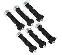 Fabater Boulon de Manille à Ressort d'essieu de Remorque 9/16 Pouces X 3 Pouces, Boulon Humide à œil de Type Graisse en Acier avec Contre-écrou pour Essieux 2000 3500 5200 6000 7000, Kit de 6 Pièces