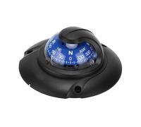 Fabater Boussole Marine Encastrée de Haute Précision avec Lumière LED pour Bateaux, Yachts |Boussole de Navigation Multifonction avec Réglage de la Déclinaison Magnétique pour la Randonnée en Plein