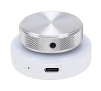 Fabater Bouton de Contrôleur, Rotation de Page Rotative à 360 Degrés et Bouton de Contrôle du Volume avec Lumière RVB, BT5.0 2,4 G (récepteur Non inclus) et Connexion USB C.