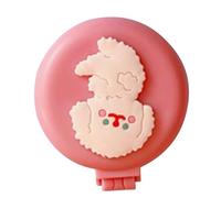 Fabater BROSSE à Cheveux de Poche Pliable, Mini Peigne à Cheveux de Poche Pliant Compact en Forme de Chien abs.