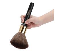 Fabater Brosse Professionnelle pour le Cou de Salon - Brosse de Balayage Douce et Non Pelucheuse pour Barbier et Usage Domestique, Poils en Fibre de Laine Lavables, Long Manche en Bois pour une