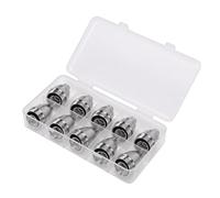 Fabater Buses D'électrode de Torche de DéCoupe P80 Embouts épaissis Durables pour une Coupe Rapide Flamme Verticale Stable pour la Ferraille Métallique 20 Pièces