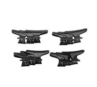Fabater Butfly Hair Section Claw Claw Set Elets Elets Black Pedidic Hair 12 PCS Clamp/Halder Hall pour une Grande quantité D'outil de Coiffure pour les Cheveux