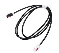 Fabater Câble de Transmission de Signal Stable adapté à L'affichage Hôte RCC Câble Noir adapté à 408 308 C5 C4L Installation Facile pour les Amateurs de Voitures