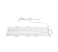 Fabater Câble PSU ARGB, Cache-câble PC pour Carte Mère, Câbles D'extension d'alimentation de Synchronisation en Silicone Pliables à 3 Broches, Manchons (X12 Large Prend en Charge 24P 3X8P)