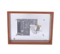 Fabater Cadre Photo Vintage, Lecteur CD, Bluetooth, Batterie Amovible pour Utilisation de Bureau, 225x60x308mm