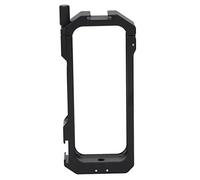 Fabater Cage de Protection en Alliage d'aluminium pour One X3, Cadre de Boîtier de Caméra usiné CNC avec Découpe Latérale, Interface de Montage à 2 Broches, Plate-Forme de Caméra d'action Portable
