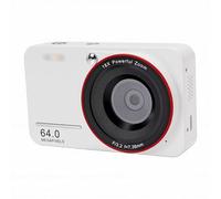 Fabater Caméra CCD 4K avec Zoom 18X, Appareil Photo Numérique Léger pour Garçons et Filles, Idéal pour Les Activités Intérieures et Extérieures (64GB)