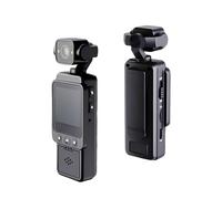 Fabater Caméra Corporelle 1080P, Caméscope avec Pince, Objectif Rotatif à 360° et Détection de Mouvement, Caméra de Poche 1000 MAh pour Les Voyages en Plein Air