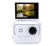 Fabater Caméra d'action, Caméra de Vlogging 4K 48M, Enregistrement POV Mains Libres, Montage n'importe où, Autonomie de 240 Minutes, Caméras Vidéo Portables Magnétiques pour Le Vlog