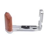 Fabater Caméra L Grip avec la Plaque de Publication Rapide Maître de Chaussures Froides pour XT5, Poignée de Caméra Polyvalente L Le Modèle a été Défini (Silver)