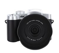 Fabater Caméra Vidéo WiFi Vlog avec Zoom Optique 12X et Mise au Point Automatique pour Les Débutants et la Photographie de Paysage