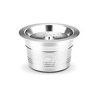 Fabater Capsules de café Rechargeables en Acier Inoxydable pour | Corps en acier inoxydable 304, conception de dosettes réutilisables, brassage au bureau à domicile, expresso concentré