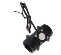 Fabater Capteur de Débit d'eau YF-DN40, Débitmètre à de 47mm, DC 3.5-24V pour Hall de Piscine, Capteur de Débit de Hall Haute sensibilité 5-150L/min