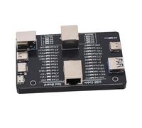 Fabater Carte de Test de Câble USB, Testeur Multifonction USB3.0 Type C 24 Broches, Carte de Détection de Câble de Données, de Test de de Données USB avec 32 Indicateurs LED pour Micro B RJ45 USB2.0