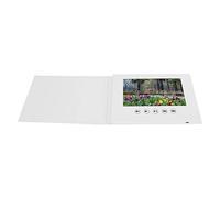 Fabater Carte de Voeux Vidéo avec écran LCD Brochure Vidéo HD 720P, Carte de Voeux électronique pour Cadeau d'Anniversaire, Fête des Pères, Fête des Mères, Anniversaire de Noël, Exquise et à la