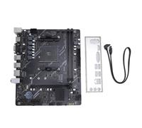 Fabater Carte Mère B450, Prise AM4, DDR4 2 Canaux, Carte Mère D'ordinateur de Bureau Haute Vitesse PCI E X16 Serial ATA 3.0 pour Processeurs de 1ère, 2ème, 3ème, 4ème et 5ème
