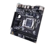 Fabater Carte Mère de Jeu H81, M ATX LGA 1150 2 X 8 Go 2 Canaux DDR3 Emplacements Mémoire M. Nvme NGFF Série ATA3.0 6 GB/s PCI E, Carte Mère de Jeu pour Processeurs CPU E3 V3 Série 22