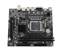 Fabater Carte Mère D'ordinateur H110, Carte Mère de Jeu DDR4 USB3.0 M.2 NVMe avec Interface D'affichage VGA et HD, pour LGA 1151 Celeron Core Series 6 7 8 9e Génération