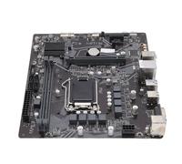 Fabater Carte Mère D'ordinateur, H510M S2 DDR4 3200 MHz pour Processeurs CPU Core 10e et 11e Génération I5 10400 I5 11400, PCIe 3.0 X16, M.2, Realtek 8118, Emplacement DVI