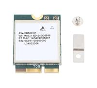 Fabater Carte Réseau Fil MT7902 WiFi 6E, 2400 Mbps Tri-Bande 2,4 GHz 5 GHz 6 Bluetooth 5.2 M. Adaptateur pour Ordinateur Portable PC de Bureau 11/10
