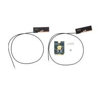 Fabater Carte sans Fil WiFi 6E, Carte sans Fil avec Double Antenne 8dBi, M.2 NGFF 2,4 GHz 5, 6 GHz Triple Bande 4200 Mbps pour Ordinateur Portable