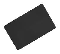 Fabater Cartes de Visite en Métal gravé en Métal gravé au Exquis, 50pcs 5 Couleurs pour les Professionnels (BLACK)