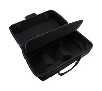 Fabater Case de Transport de Boîtiers Durs de la Console Mince, Sac de Stockage de Grande capacité pour le Contrôleur et les Accessoires, Matériau en Nylon étanche, Absorbant du Coton en Coton (BLACK)