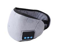 Fabater Casque de Sommeil sans Fil Bluetooth, Masques de Sommeil Longue Durée avec écouteurs, Cache-yeux Réglable Bloquant la Lumière pour les Dormeurs de Voyage et Latéraux (GREY)