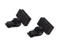 Fabater Charnière de Cache-poussière pour Platine Vinyle Keenwood KD 291R, 2 Pièces de Rechange pour Platine Vinyle avec Matériau ABS, Support D'angle de 45 Degrés pour