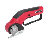 Fabater Ciseaux électriques sans Fil, Coupe-boîte électrique, Coupe pour Carton avec Verrouillage de sécurité et Lumière LED, Coupe Rotative pour Carton, Tissus, Cuir et Plastique