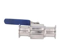 Fabater Clamp Ball Valve 304 Stainless Steel avec Poignée, Quick Connect