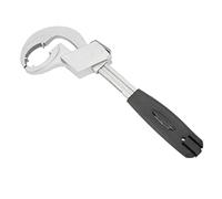 Fabater vier Réglable, Grande Ouverture de 80 Mm e Robinet Multifonctionnelle avec Mécanisme à Ressort, Outil de Réparation de Plomberie de Salle de Bain en Alliage d'aluminium pour le
