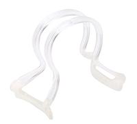 Fabater Collimateur d'arc de Violon 1/4 1/8 1/10 Correcteur de Rectitude Outil Pédagogique Accessoire de Formation, Guide d'arc en Silicone pour Débutants, Action 'arc Correcte (WHITE)