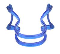 Fabater Collimateur d'arc de Violon 1/4 1/8 1/10 Correcteur de Rectitude Outil Pédagogique Accessoire de Formation, Guide d'arc en Silicone pour Débutants, Action 'arc Correcte (BLUE)