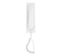 Fabater Combiné Téléphonique Portable à Brancher, Conception Filaire pour iOS 17 16, Fonction de Réduction du Bruit pour Une Expérience D'écoute Exceptionnelle (White)