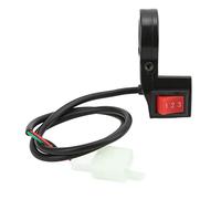 Fabater Commutateur de Commande de Guidon à 3 Vitesses 22mm pour Vélo électrique Moto Tout-terrain ATV Scooter, Changement de Module en Plastique en Métal Durable