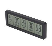 Fabater Compte à Rebours Numérique, Grande Horloge de Compte à Rebours de 999 Jours avec Support et Dos Magnétique Puissant pour Vacances, Retraite, Mariage, Vacances, Anniversaire (Black)
