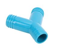 Fabater Connecteur Y barbelé ABS Léger pour Distribution d'eau Marine RV, Séparateur à 3 Voies, Tuyau de 1.125 Pouces