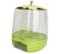 Fabater Conteneur de Stockage de Céréales, capacité de 10kg, Distributeur de Riz étanche pour Aliments, Cuisine Domestique, PET ABS PP (GREEN)