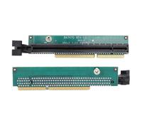 Fabater Convertisseur D'extension de Carte Riser, 01AJ940 PCI E Express 16X Mâle vers Femelle pour Carte Graphique, Adaptateur D'extension de Fente à Profil Bas pour Tiny 5 (Plaque arrière)