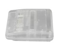 Fabater Coque de Rechange en ABS Blanc Translucide pour Console de Jeu SFC, étui de Protection Longue Durée avec Accessoires pour Les Fans de Jeux Rétro