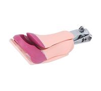 Fabater Coupe-ongles Zoom avec Loupe pour bébé et Personne âgée (Rose + | Tondeuse à manucure légère, conception pliable, lame en acier inoxydable, coupe de précision pour nourrissons et personnes