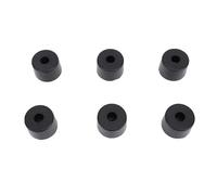 Fabater Coussinets D'absorption des Chocs pour Haut-parleurs, pour éviter la Distorsion du Son, pour Système Domestique et Haut-parleurs de Scène, 32x22mm, 16 Pièces